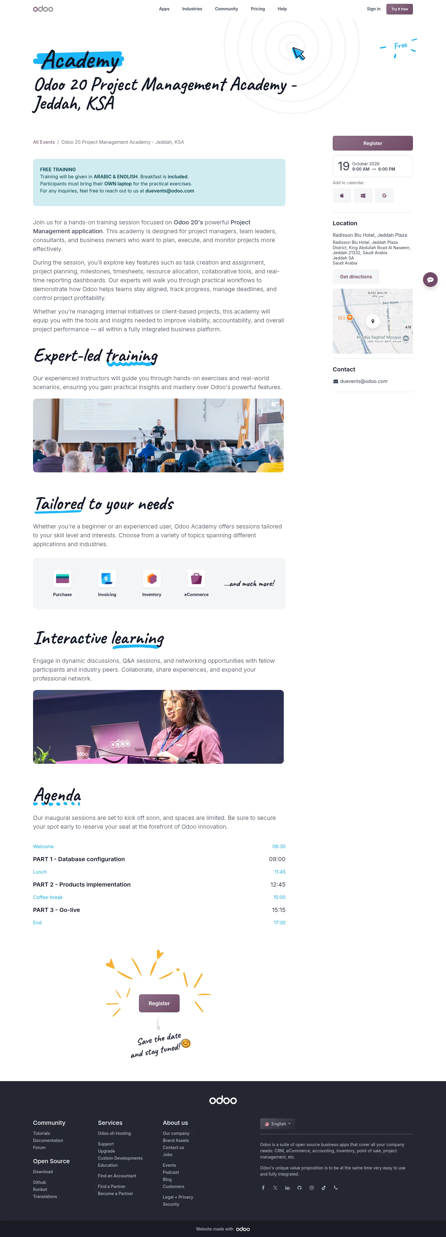 odoo.com/event/odoo-20-project-management-academy-jeddah-ksa-11793/register on desktop