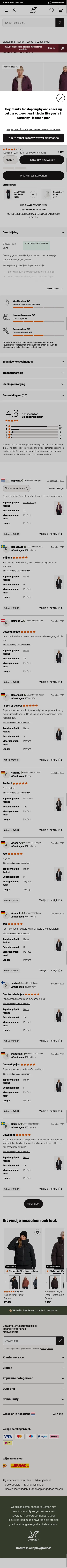 revolutionrace.nl/dames/jassen/winterjassen/tapa-long-quilt-jacket-women on mobile