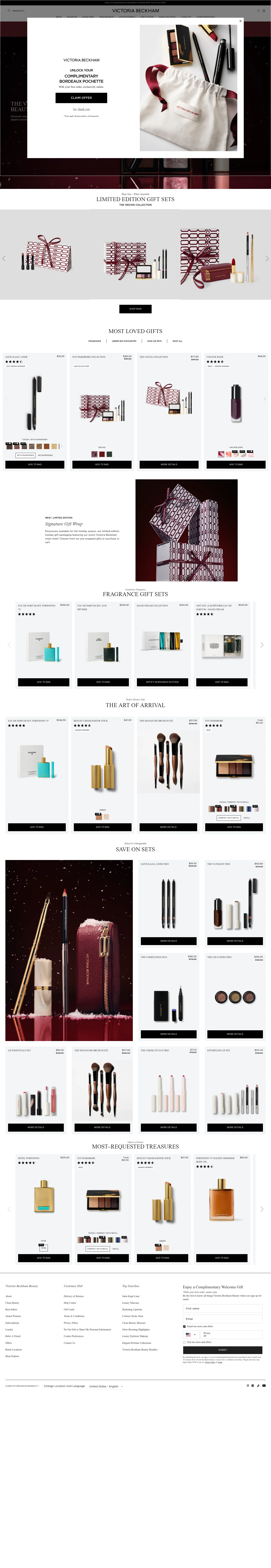 victoriabeckhambeauty.com/pages/victoria-beckham-beauty-gift-guide on desktop