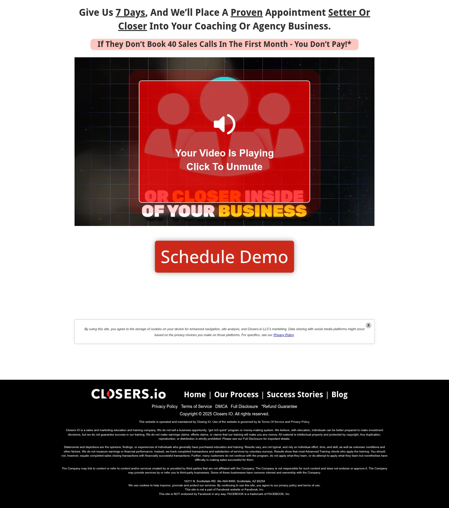 Cole-gordon landing page