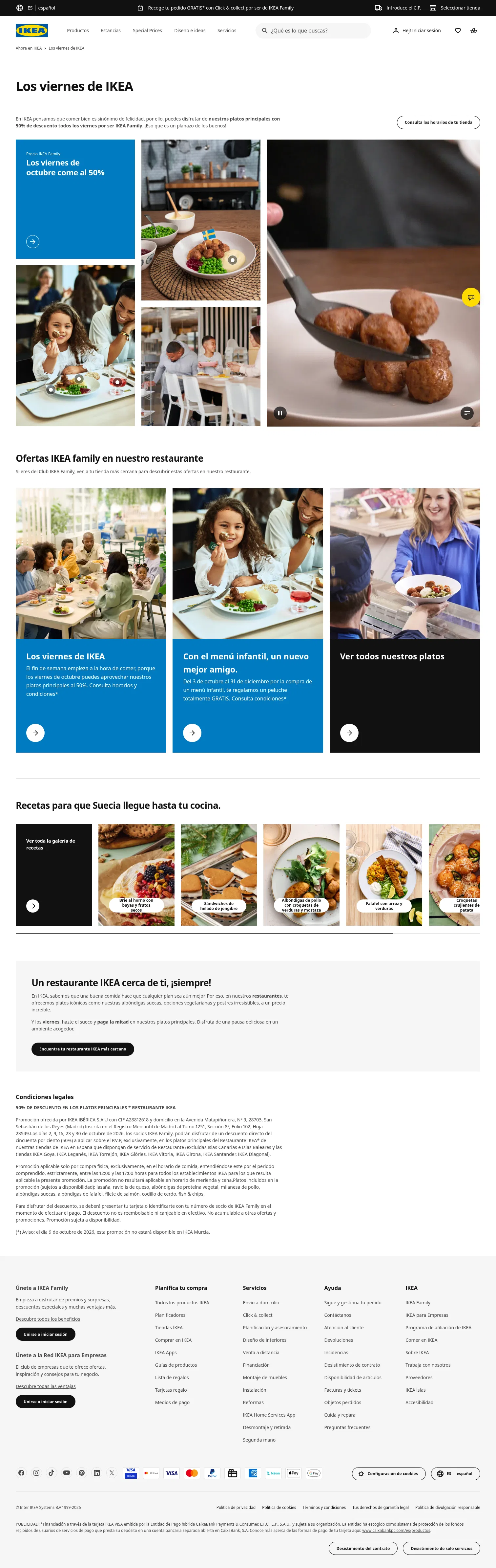 ikea.com/es/es/campaigns/happy-days-pub293aede0 on desktop, full screenshot
