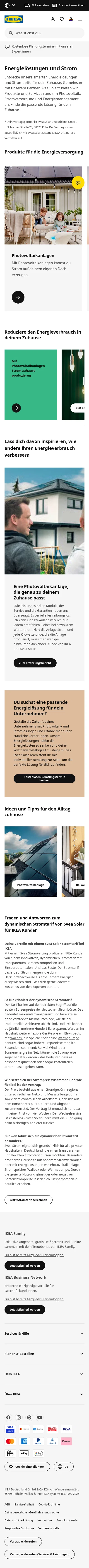 ikea.com/de/de/energy-services on mobile