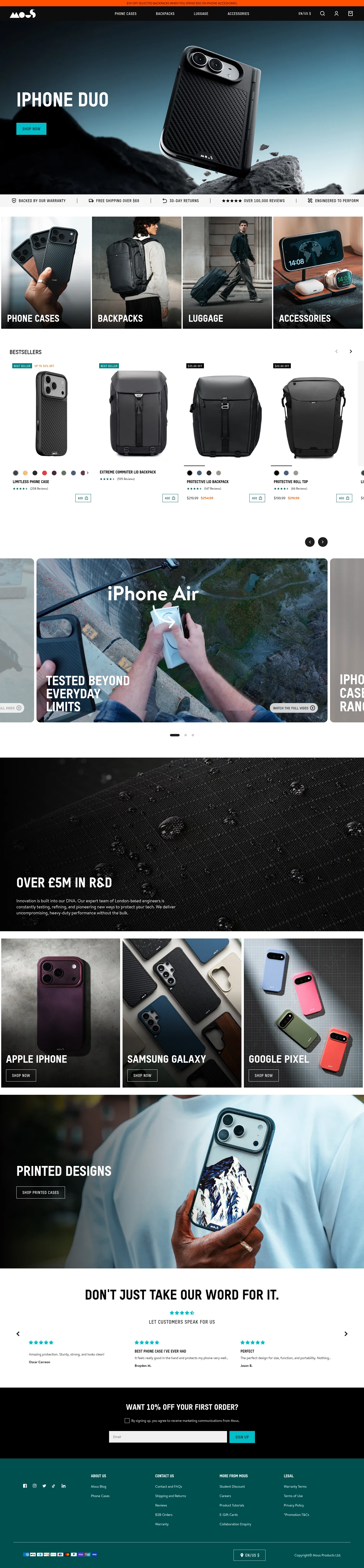 mous.co on desktop