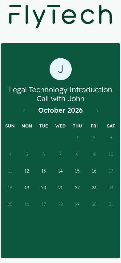 meetings.hubspot.com/john3175 on mobile, full screenshot