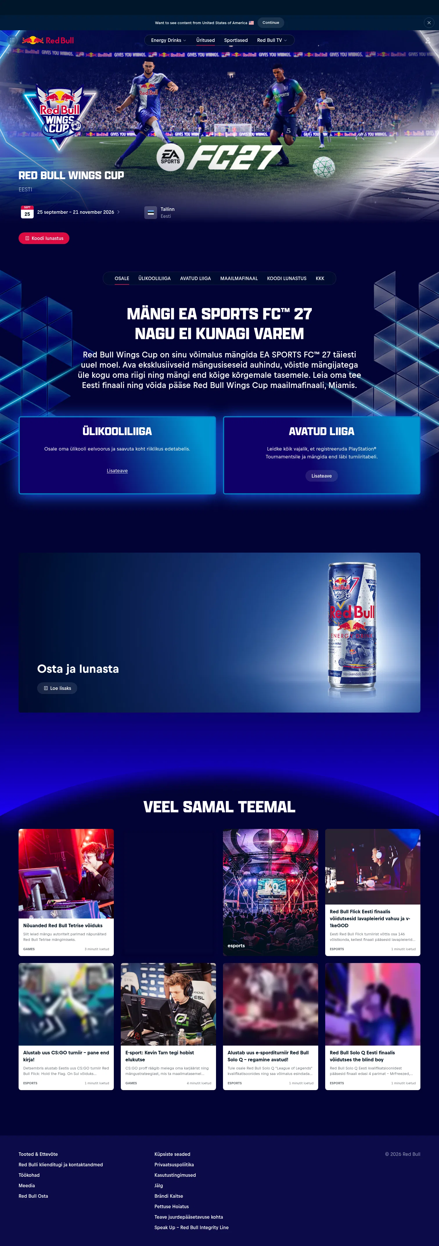 redbull.com/ee-et/events/red-bull-wings-cup-estonia-2026 on desktop, full screenshot