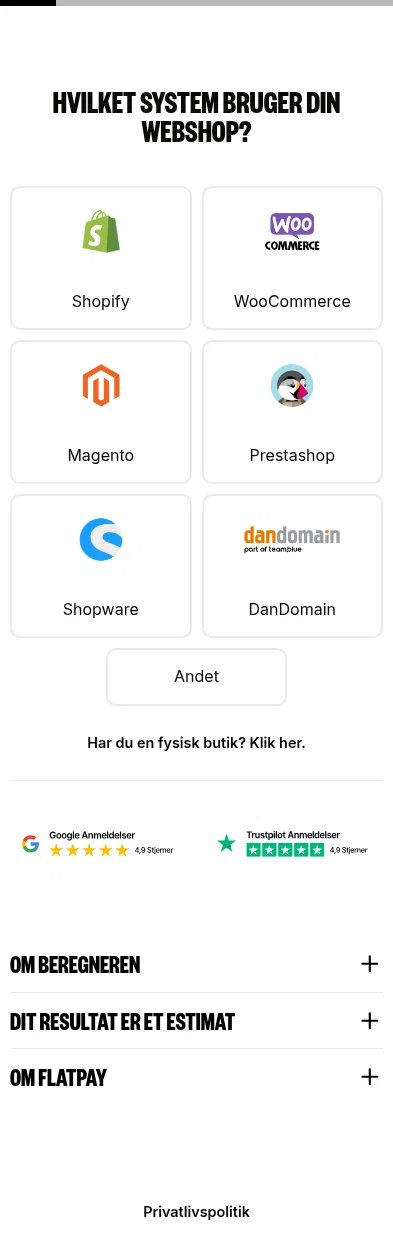 flow.flatpay.com/pl---fp---dk---meta---ecom on mobile