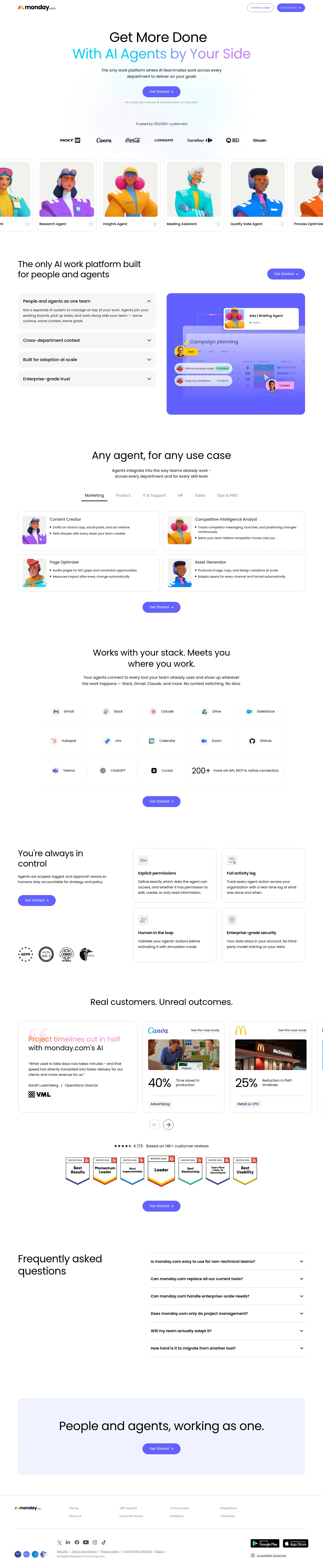 monday.com/ap/agents-for-work on desktop, full screenshot