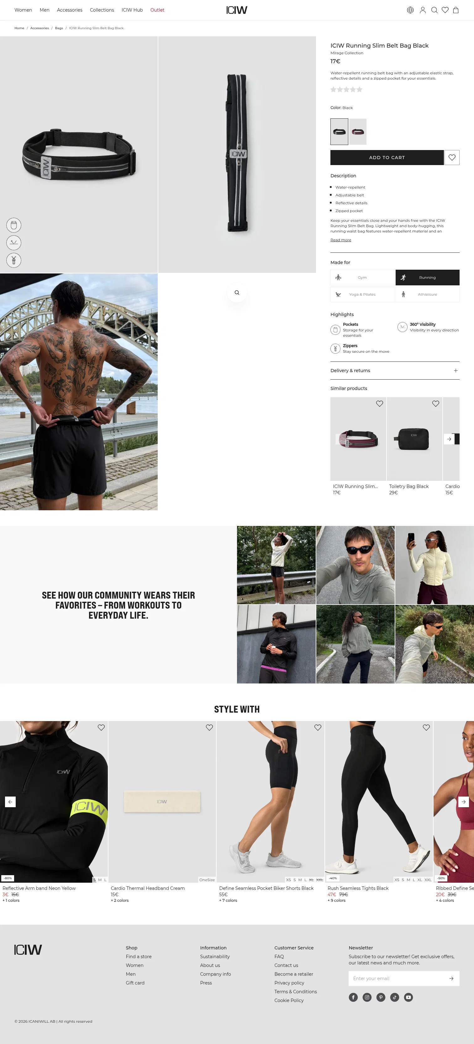ICANIWILL landing page