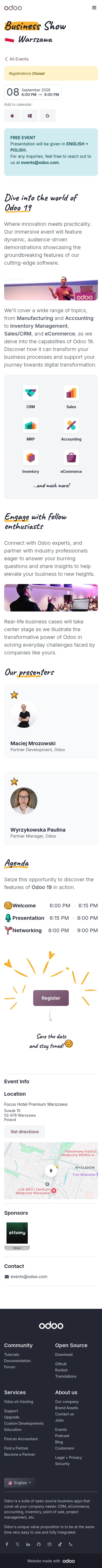 odoo.com/event/business-show-warsaw-12126/register on mobile