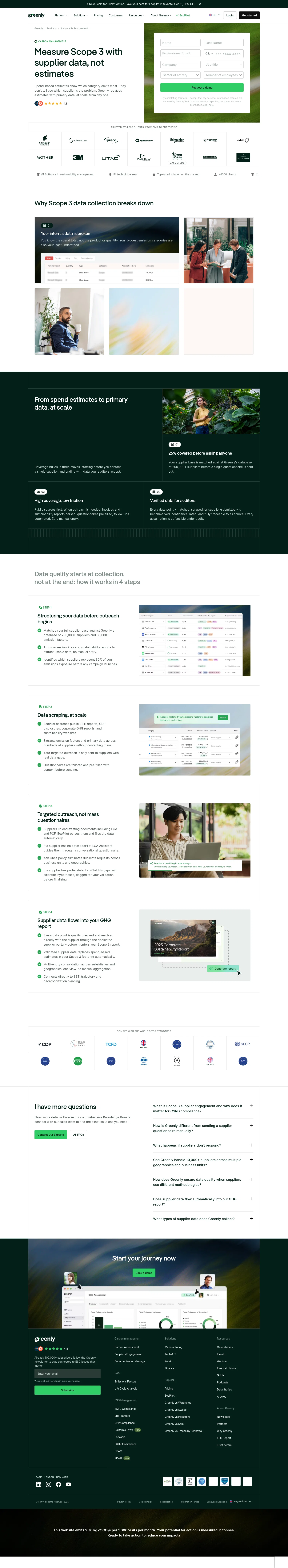 greenly.earth/en-gb/products/sustainable-procurement on desktop
