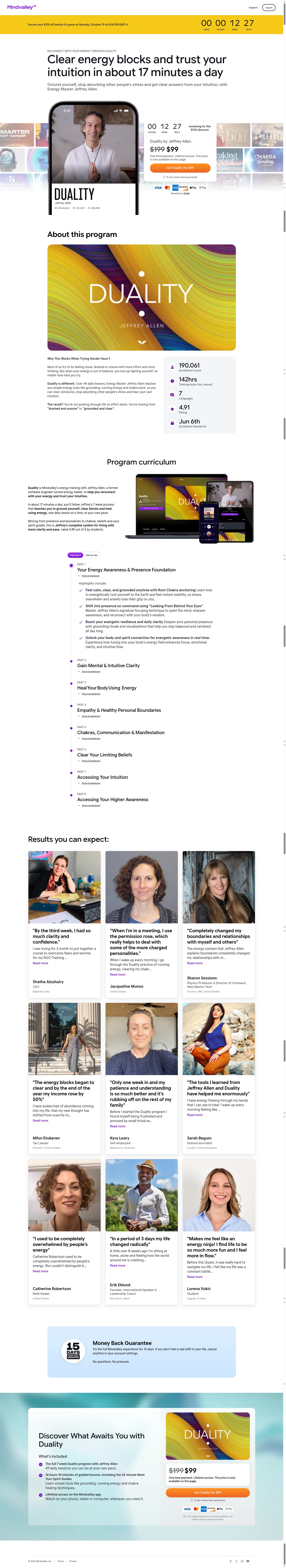 mindvalley.com/duality/sales on desktop, full screenshot