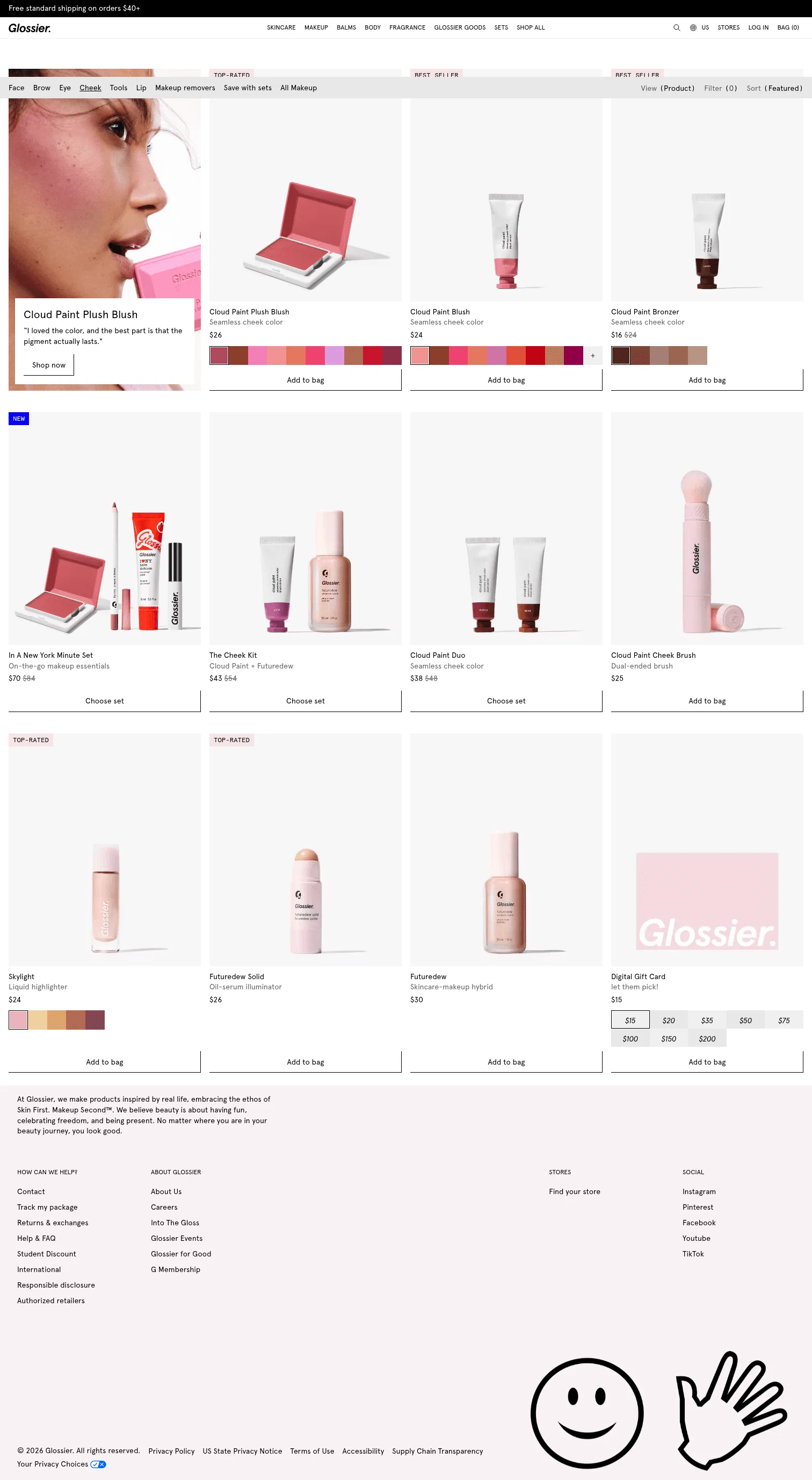 glossier.com/collections/cheek on desktop