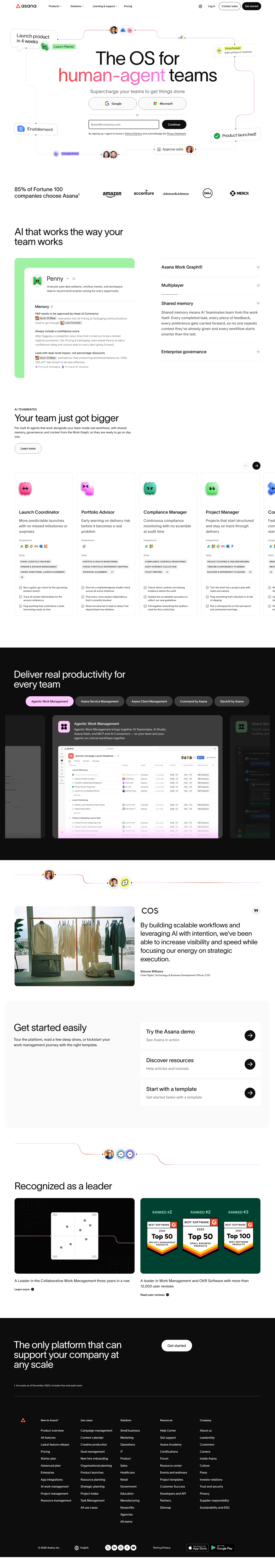 asana.com on desktop, full screenshot