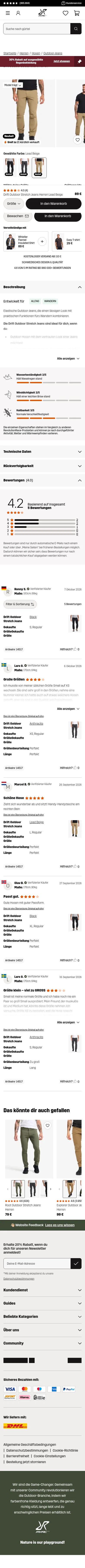 revolutionrace.de/herren/hosen/outdoor-jeans/drift-outdoor-stretch-jeans-men on mobile