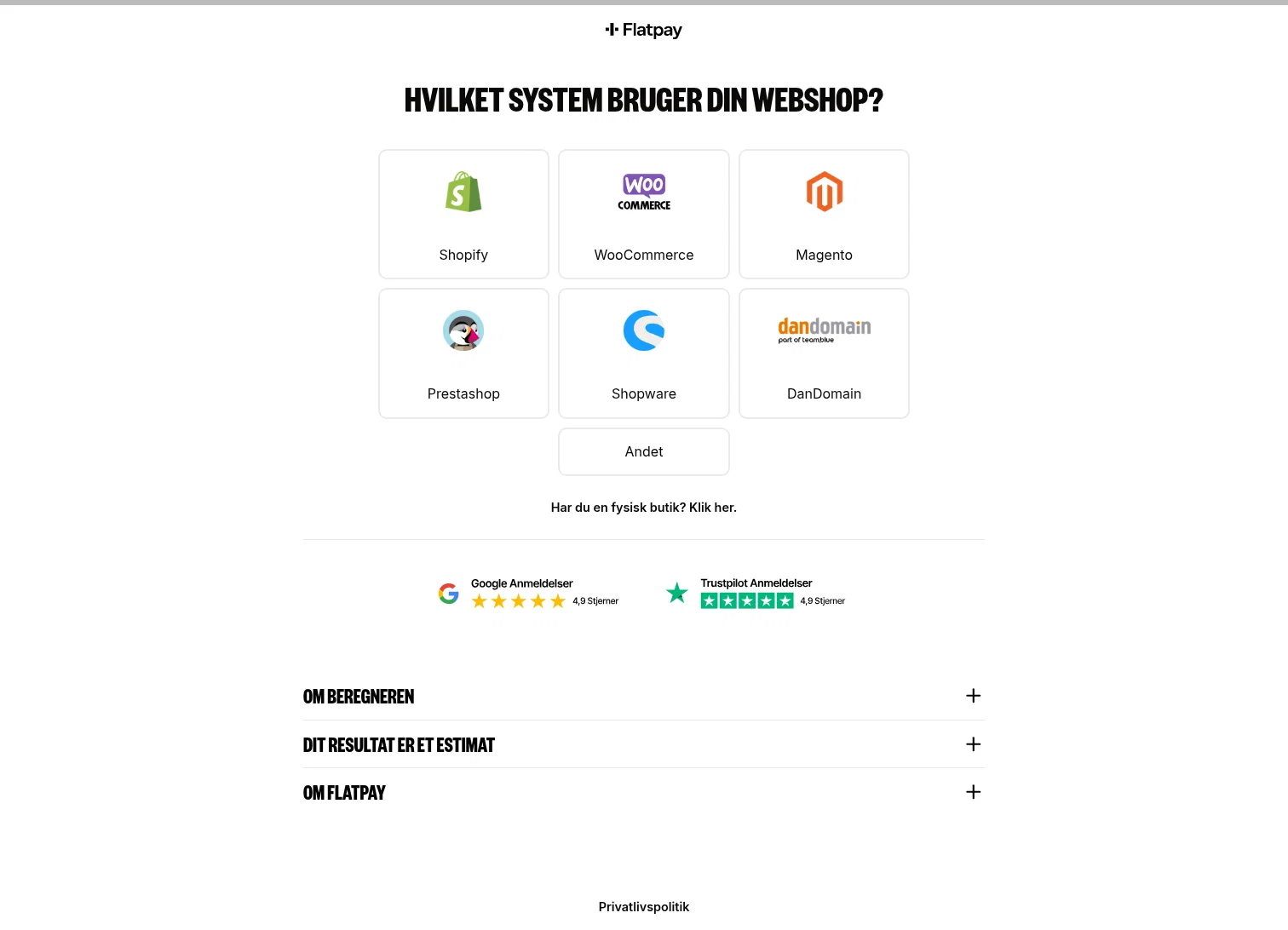 flow.flatpay.com/pl---fp---dk---meta---ecom on desktop