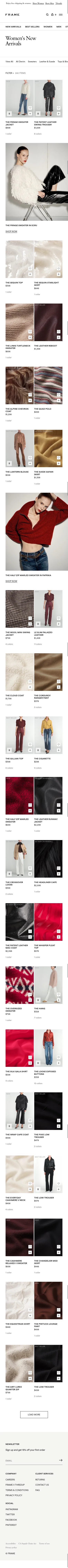 frame-store.com/collections/new-women on mobile