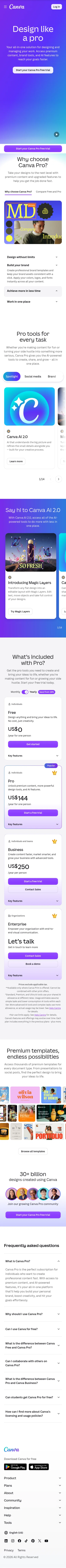 canva.com/pro on mobile