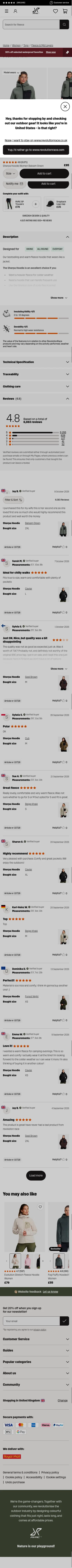 revolutionrace.co.uk/women/tops/fleece/sherpa-hoodie-women-2-0 on mobile