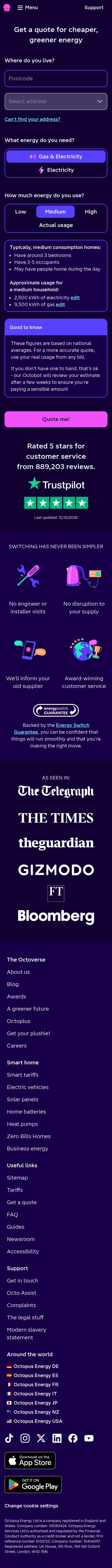 octopus.energy/quote on mobile