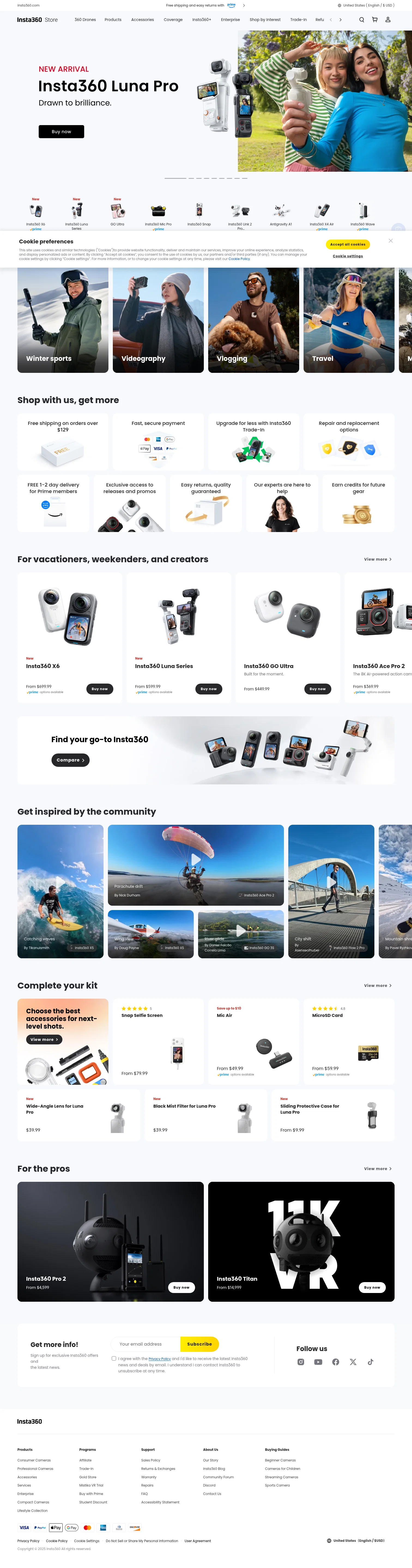store.insta360.com/campaign/big-bold-days on desktop