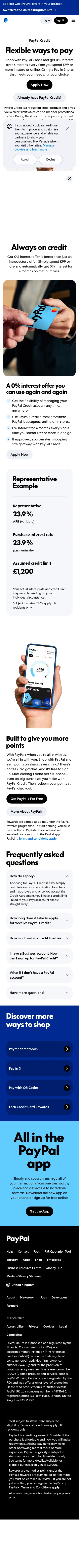 paypal.com/uk/digital-wallet/ways-to-pay/credit-services on mobile