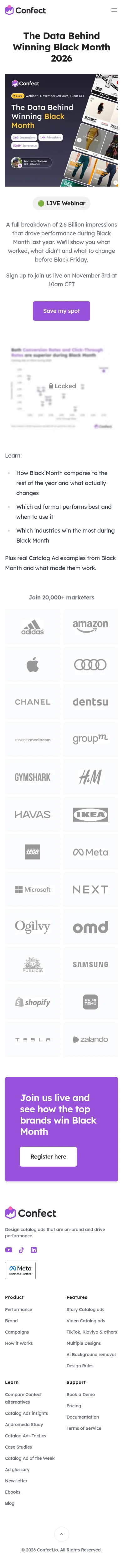 confect.io/webinars/black-friday-2026 on mobile
