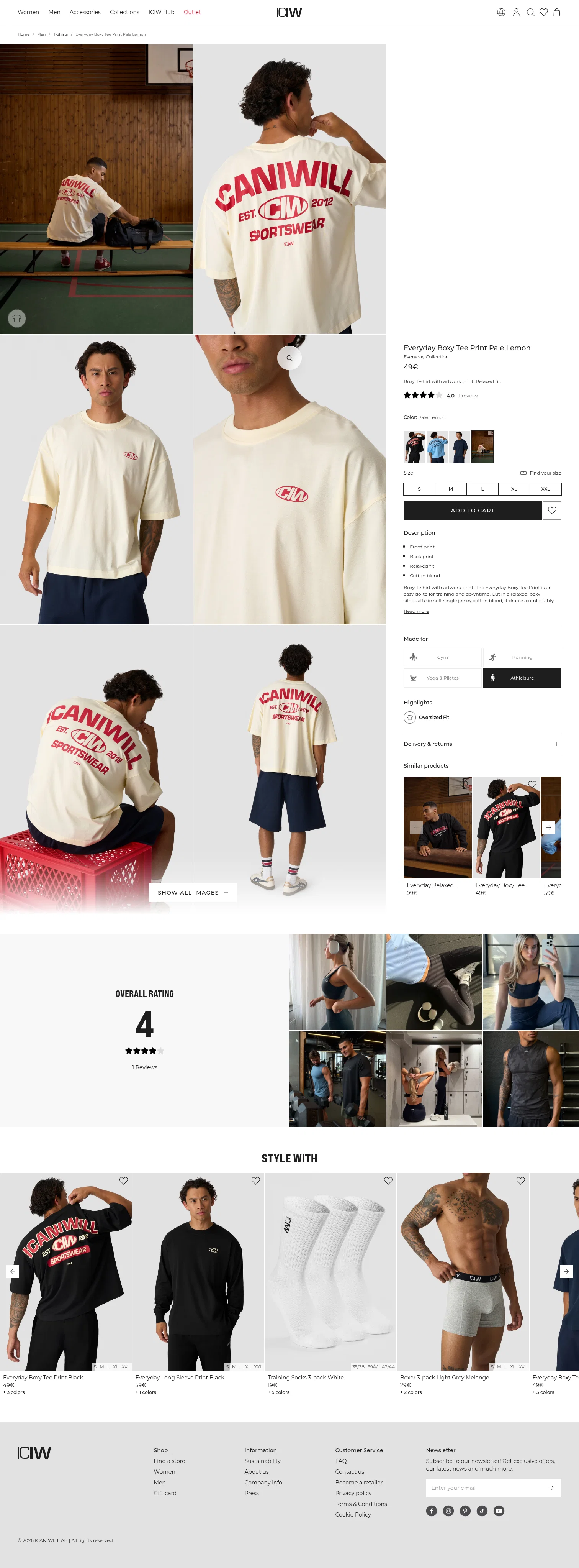 ICANIWILL landing page