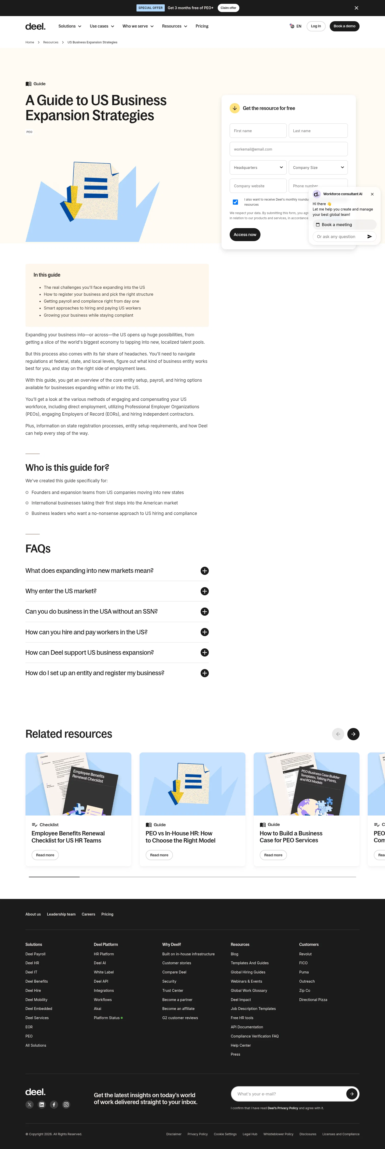 deel.com/resources/us-business-expansion-strategies on desktop