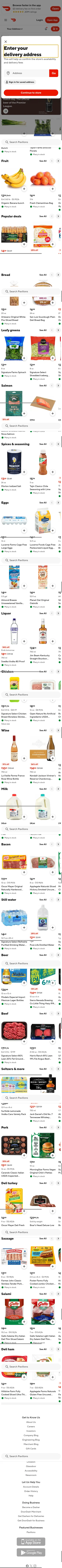 doordash.com/business/802305 on mobile, full screenshot
