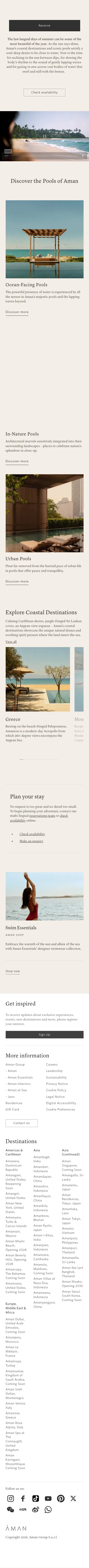 aman.com/stories/summer-with-aman on mobile, full screenshot