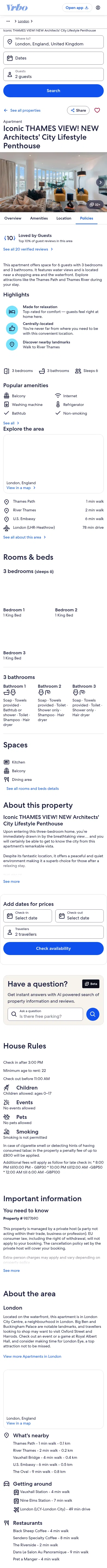 vrbo.com/en-gb/p9877690 on mobile, full screenshot