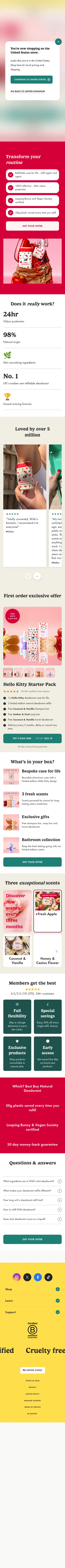 wearewild.com/internal/lp/hello-kitty-starter-pack on mobile