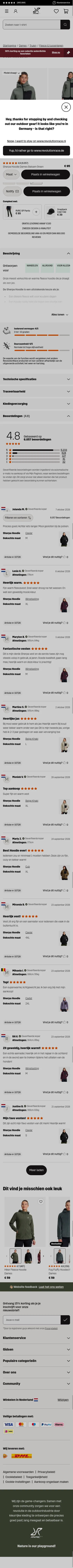 revolutionrace.nl/dames/truien/fleece/sherpa-hoodie-women-2-0 on mobile