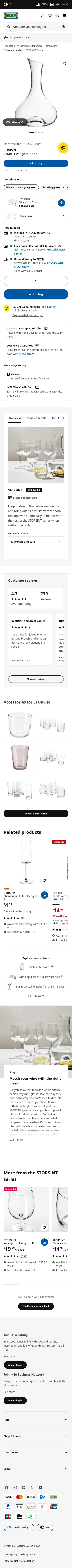 ikea.com/us/en/p/storsint-carafe-clear-glass-00396384 on mobile