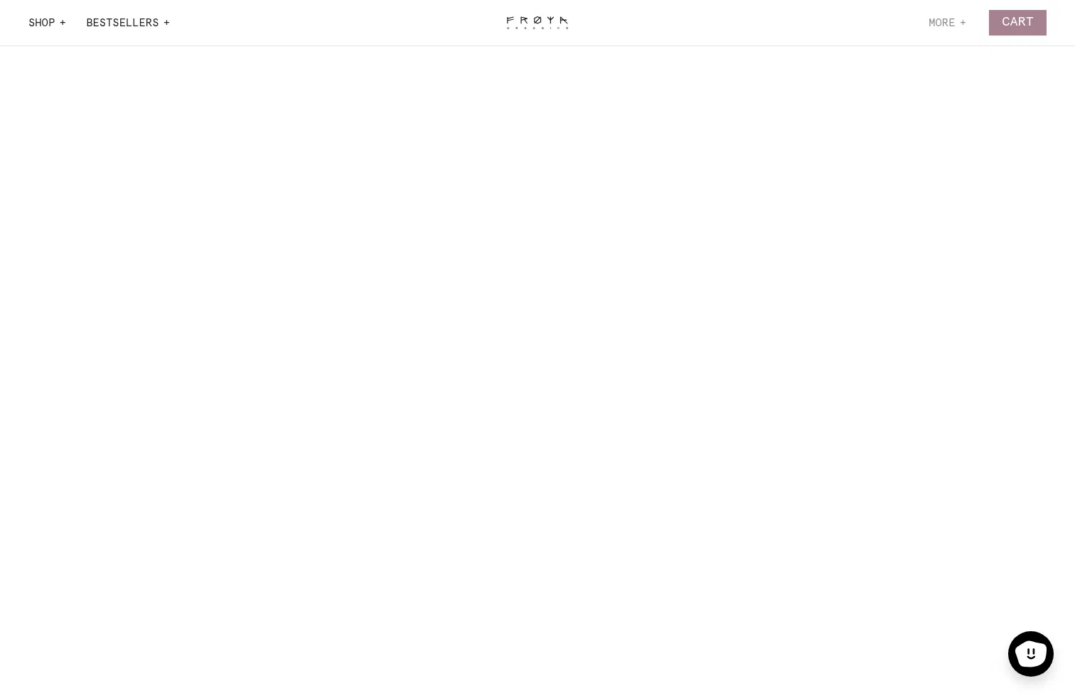 froyaorganics.com/pages/hair-quiz on desktop, full screenshot