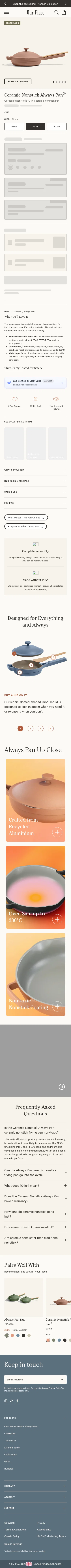 fromourplace.co.uk/products/always-essential-cooking-pan on mobile