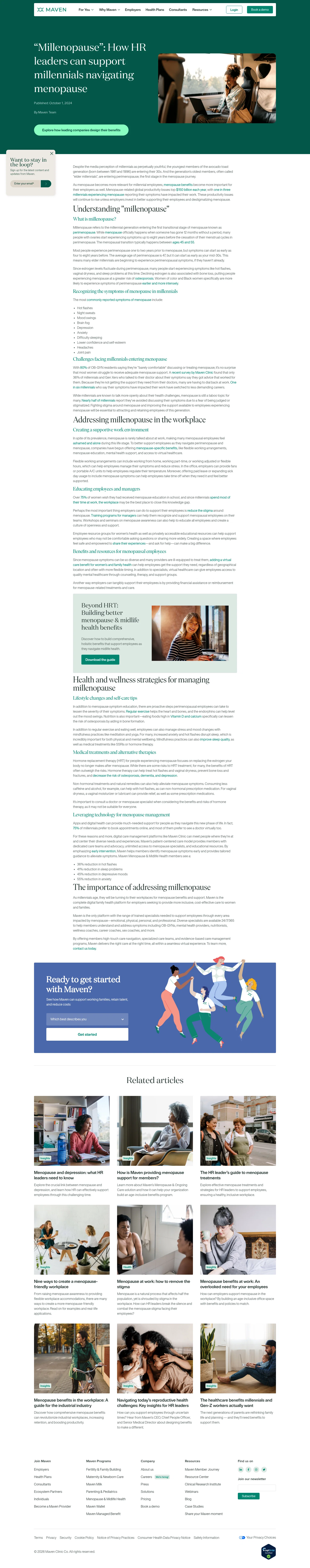mavenclinic.com/post/millenopause-how-hr-leaders-can-support-millennials-navigating-menopause on desktop