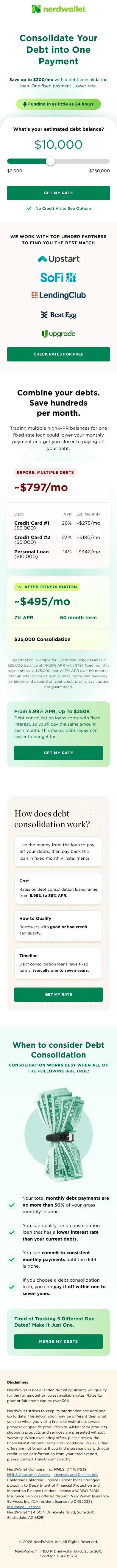 nerdwallet.com/prequalify/m/debt-consolidation-social/debt-consolidation-entry-education-long on mobile