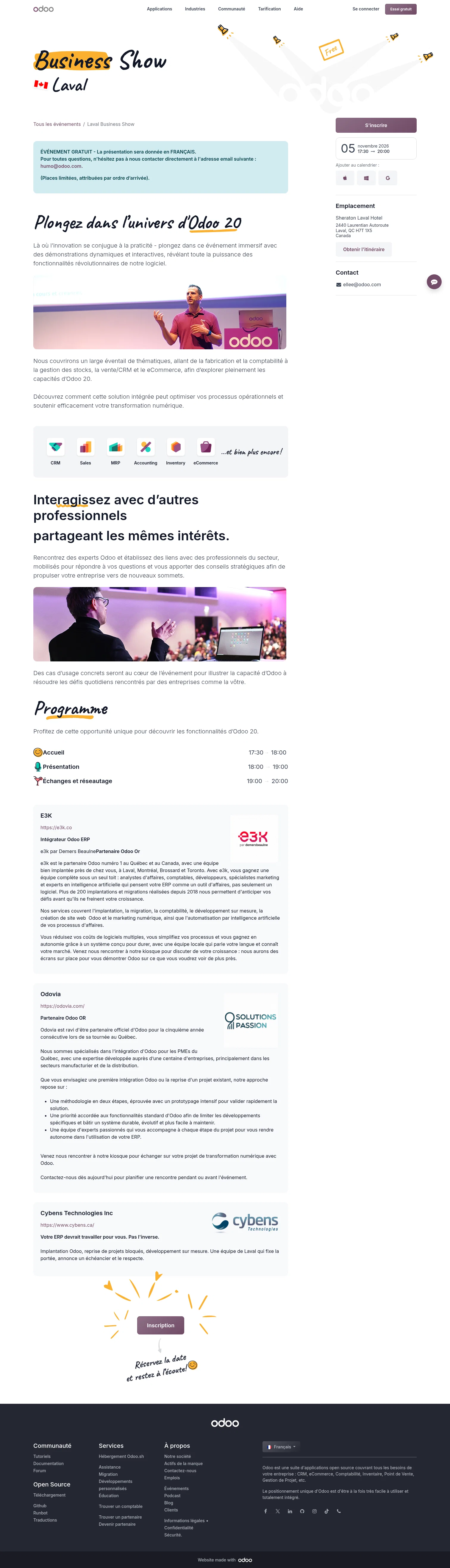 odoo.com/fr_FR/event/laval-business-show-12595/register on desktop