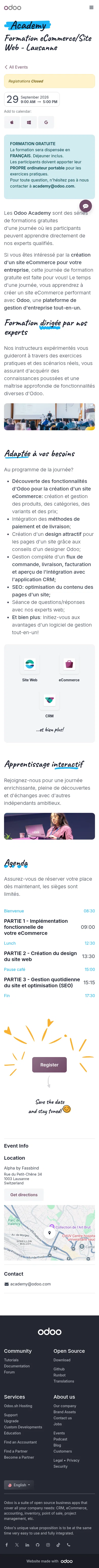 odoo.com/event/formation-ecommerce-site-web-lausanne-11609/register on mobile