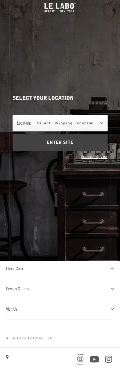 lelabofragrances.eu/sets/classic-collection on mobile, full screenshot