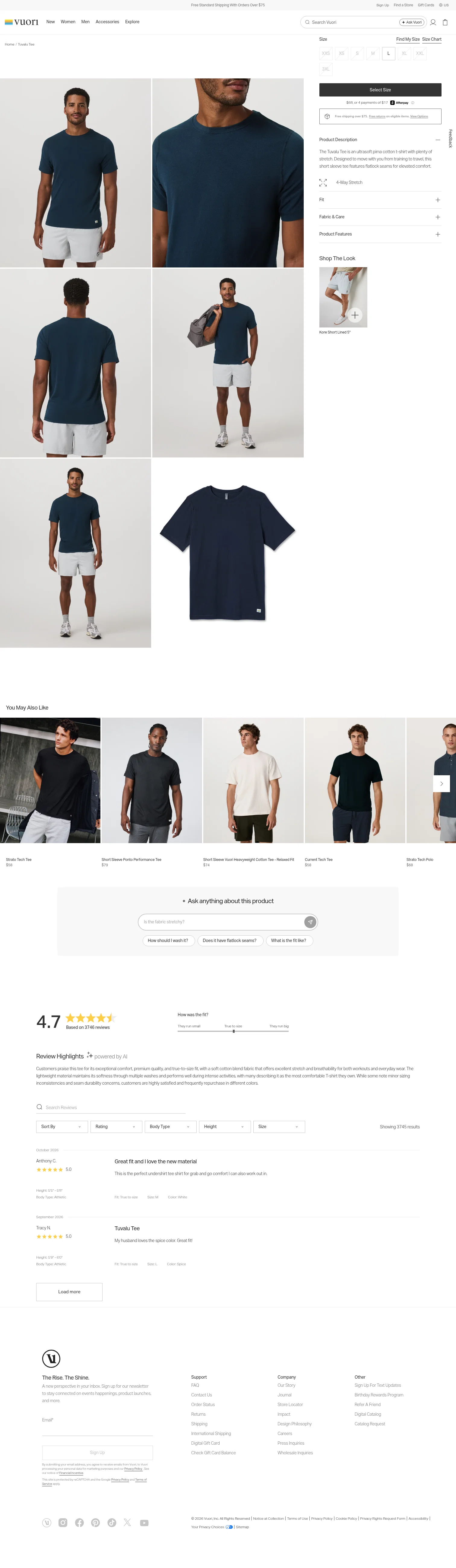 vuoriclothing.com/products/tuvalu-tee-ink on desktop