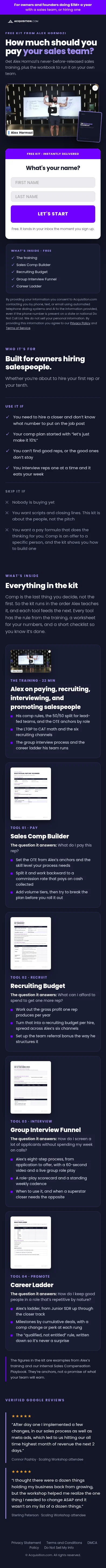 lp.acquisition.com/sales-team-scaling-kit on mobile