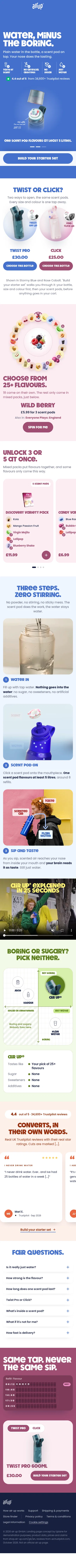 get.air-up.com/bored-of-water on mobile