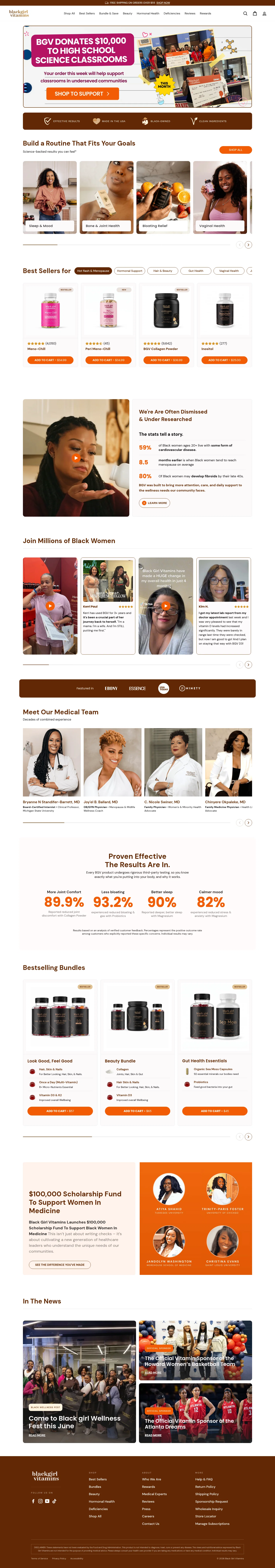 blackgirlvitamins.co on desktop