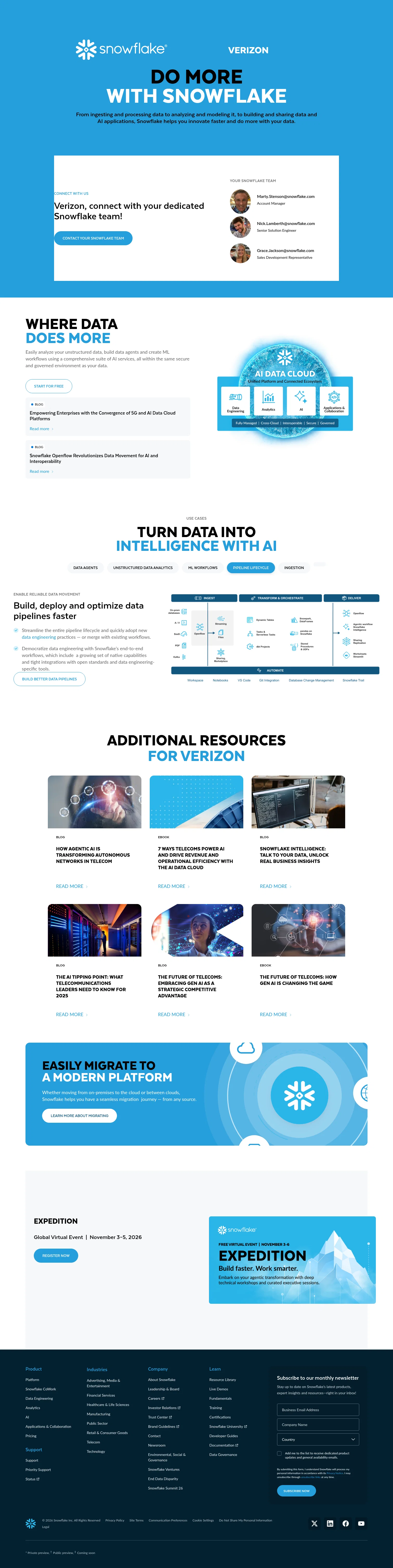 snowflake.com/en/abm/verticals/cme/Verizon on desktop