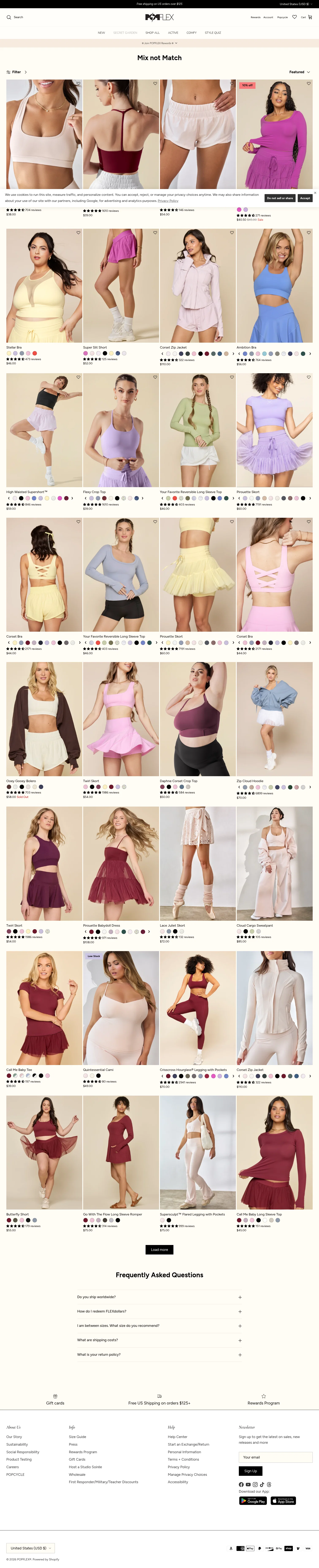 popflexactive.com/collections/mix-not-match on desktop