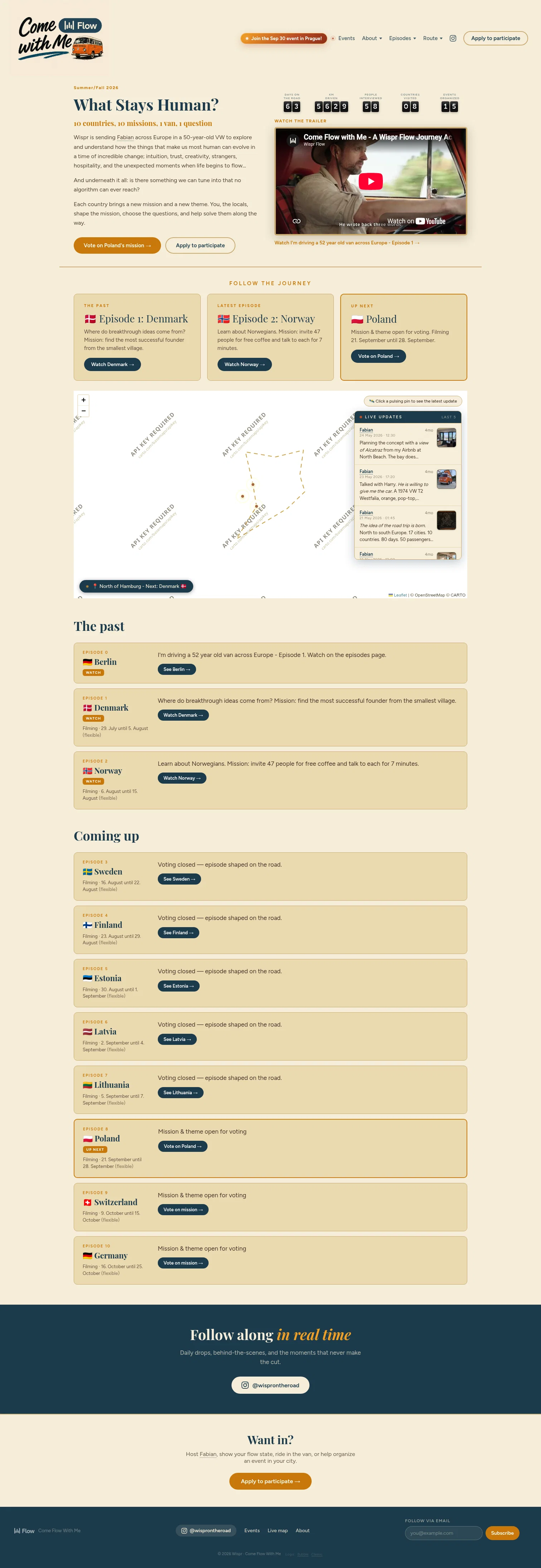 Wispr Flow landing page