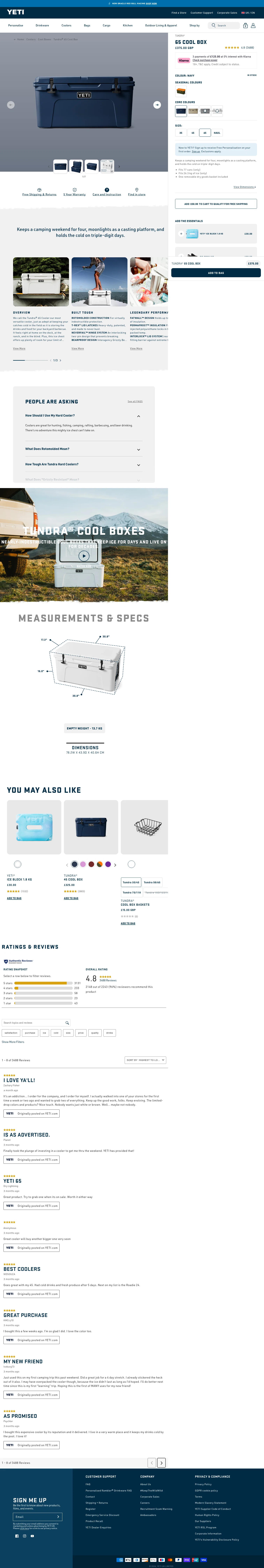 uk.yeti.com/products/tundra-65-cool-box-navy on desktop