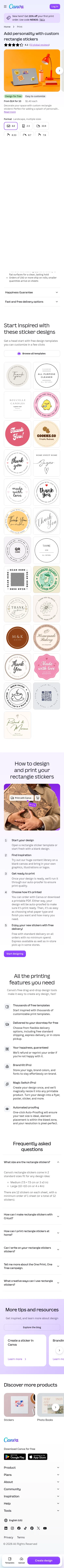 canva.com/stickers/rectangle on mobile, full screenshot